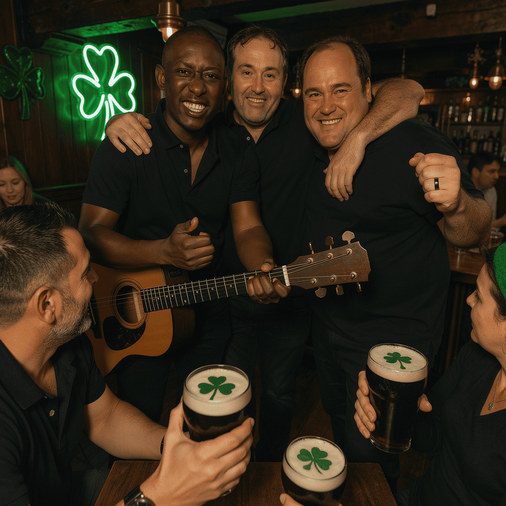 Spire Band with friends